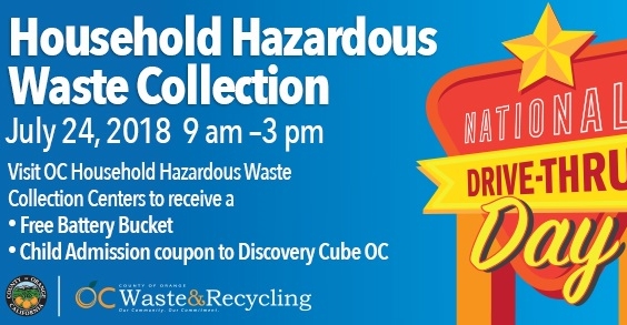 Irvine Household Hazardous Waste Collection Center Oak Canyon Irvine Ca National Drive Thru Day at Household Hazardous Waste Collection Center